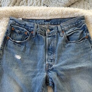 Levi’s 501 Skinny Distressed Jeans